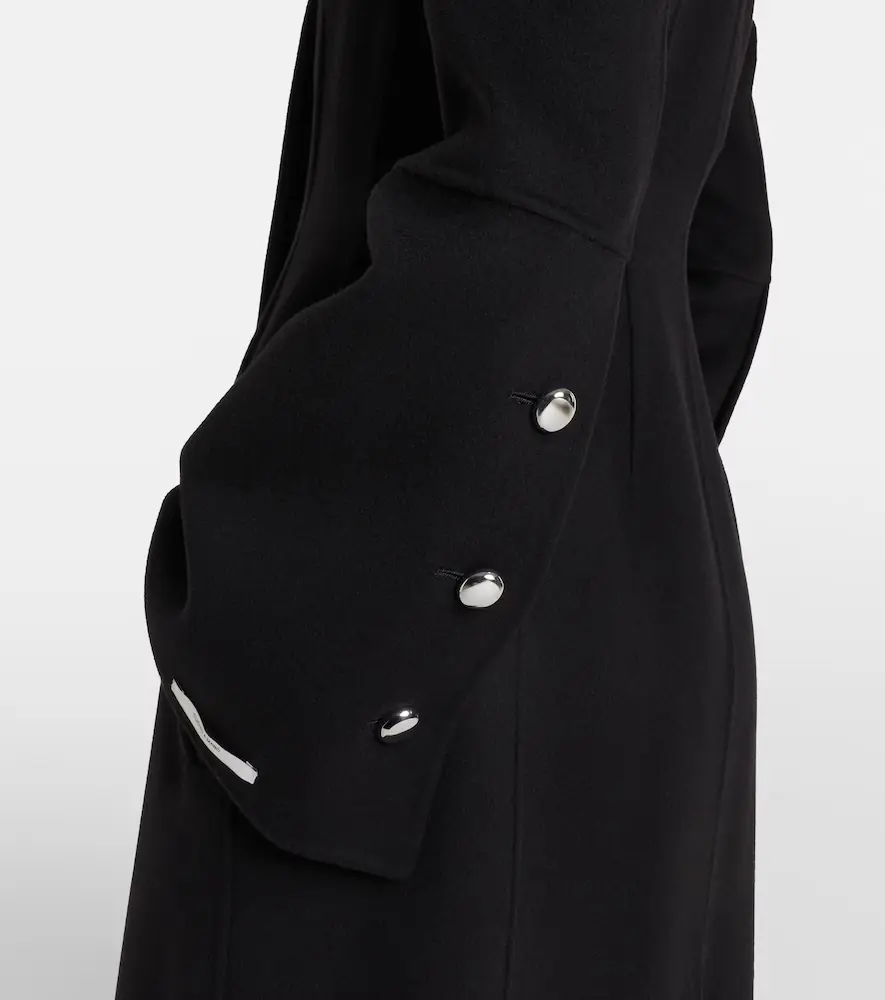 Sportmax Peplum virgin wool coat | Thumbnail 4 Sportmax Peplum virgin wool coat | Thumbnail 4