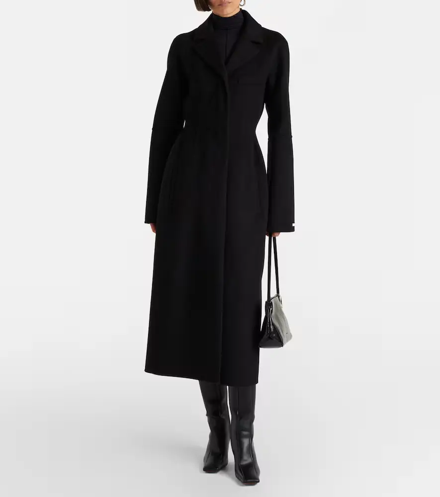Sportmax Peplum virgin wool coat | Thumbnail 6 Sportmax Peplum virgin wool coat | Thumbnail 6