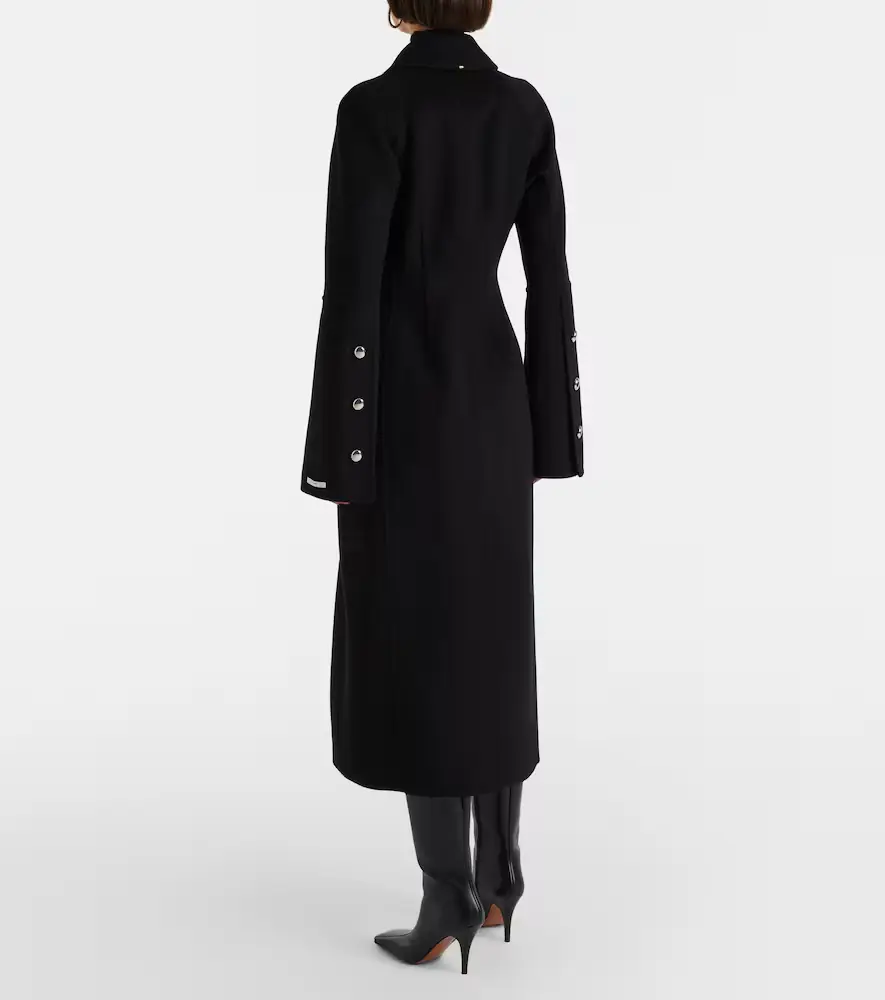 Sportmax Peplum virgin wool coat | Thumbnail 7 Sportmax Peplum virgin wool coat | Thumbnail 7