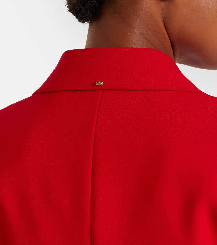 Sportmax Double-breasted peplum blazer | Thumbnail 6