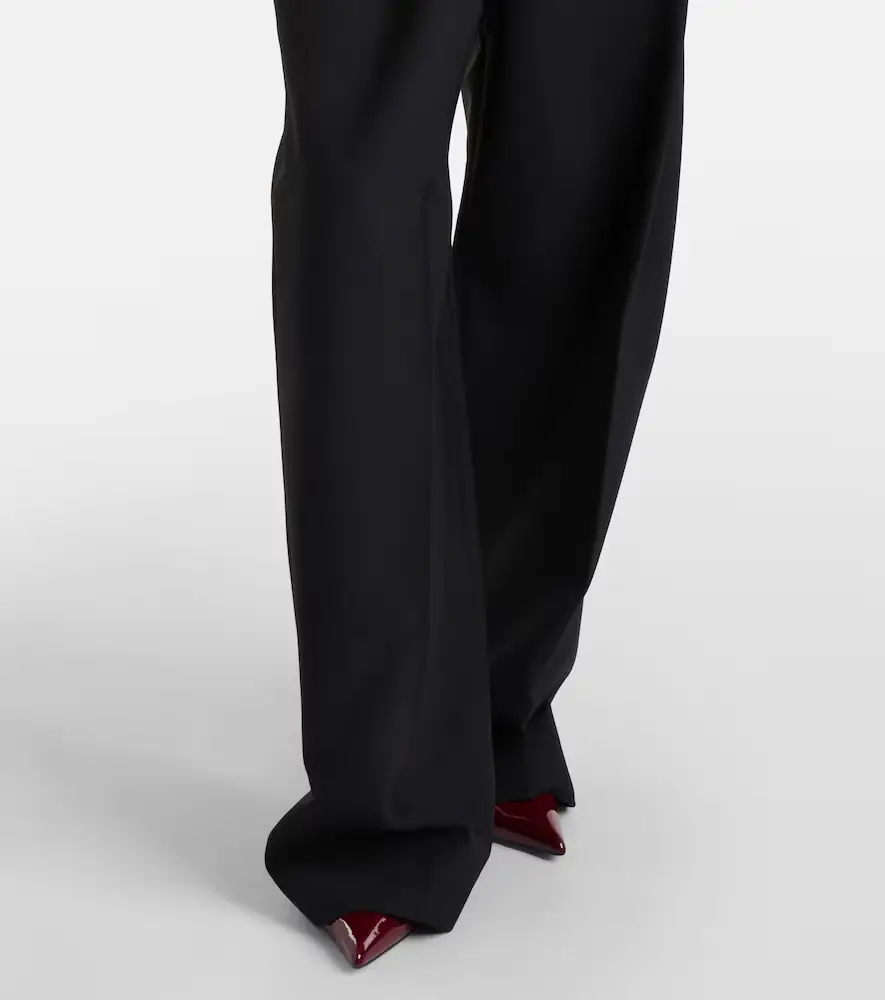Sportmax Pleated low-rise wide-leg pants | Thumbnail 3 Sportmax Pleated low-rise wide-leg pants | Thumbnail 3
