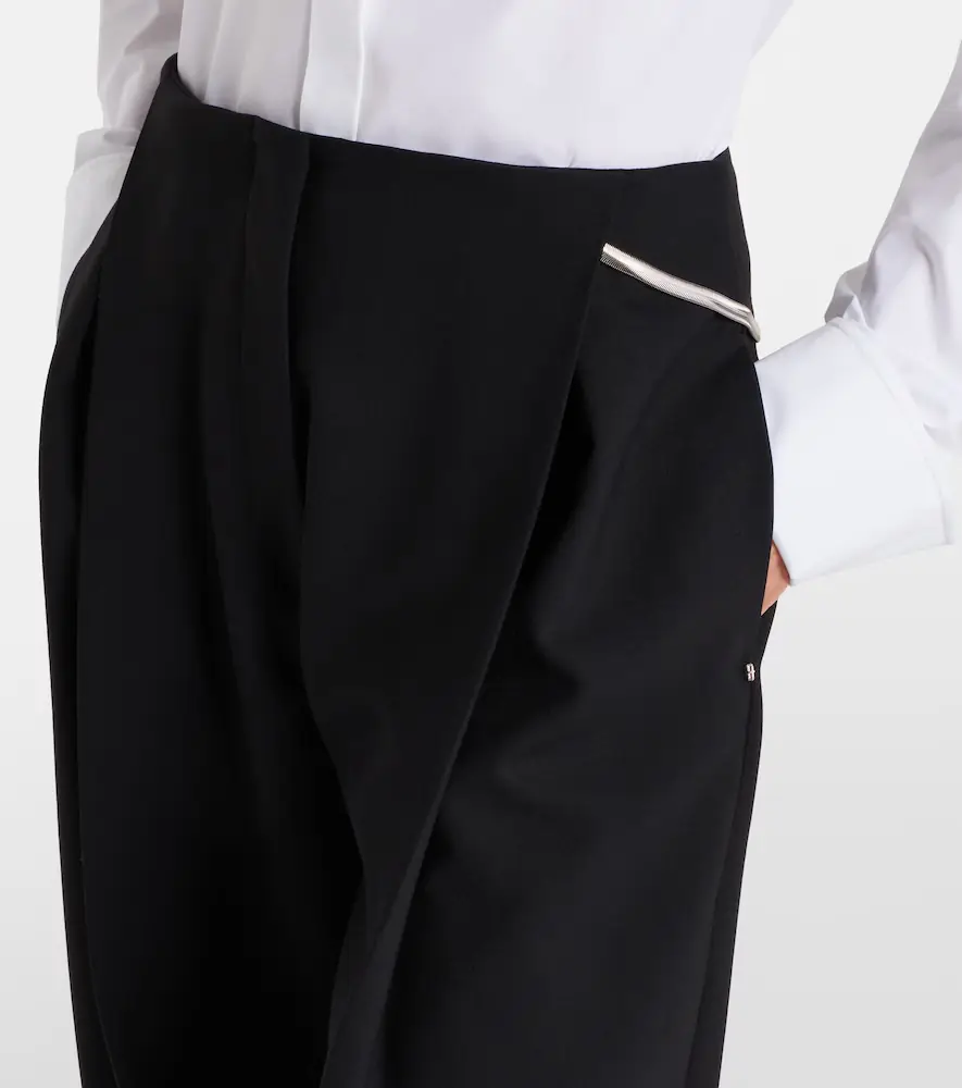Sportmax Pleated low-rise wide-leg pants | Thumbnail 5 Sportmax Pleated low-rise wide-leg pants | Thumbnail 5
