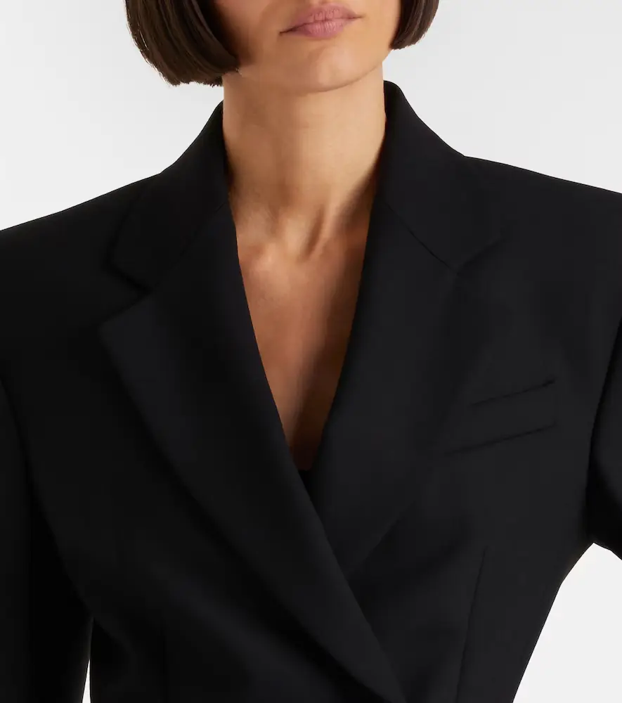 Sportmax Double-breasted peplum blazer | Thumbnail 2