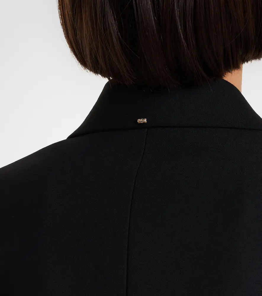 Sportmax Double-breasted peplum blazer | Thumbnail 4