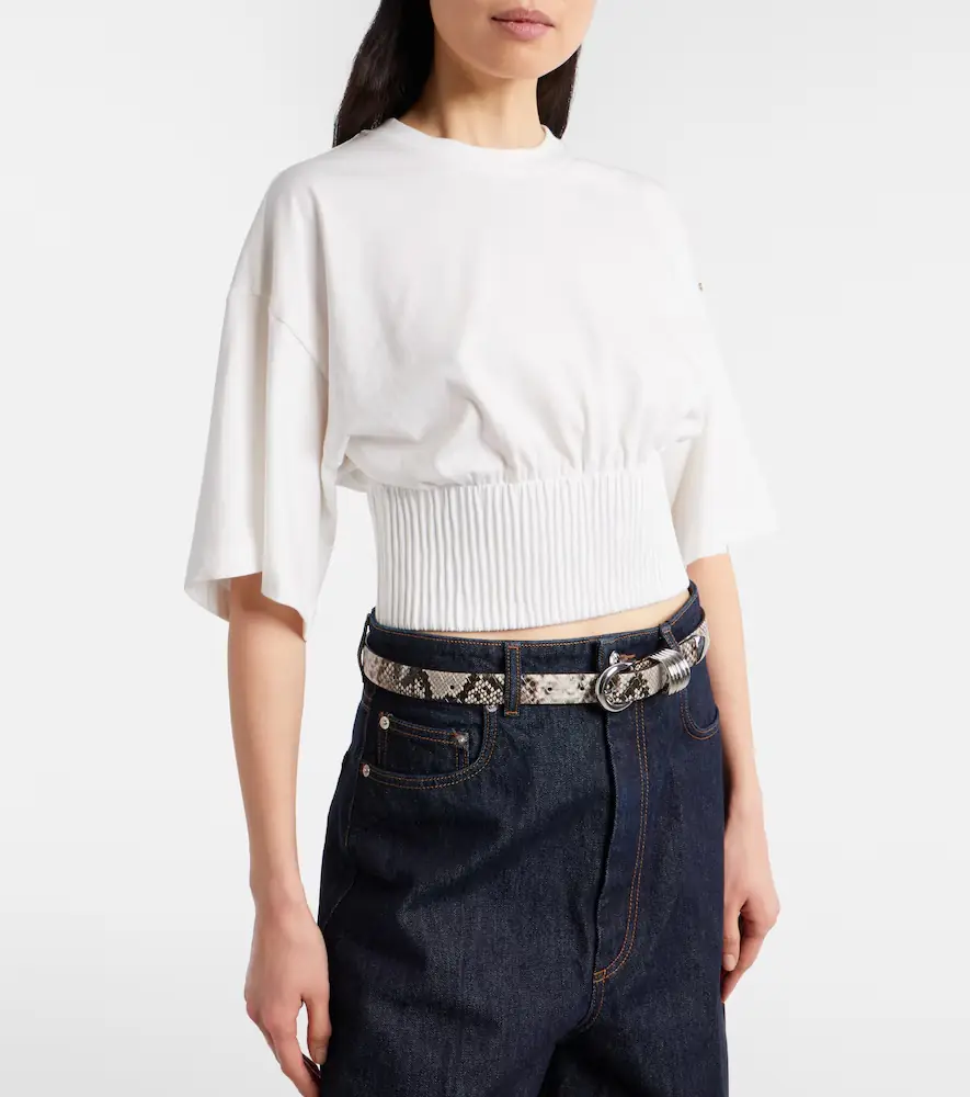 Sportmax Fosco cotton jersey top | Thumbnail 2 Sportmax Fosco cotton jersey top | Thumbnail 2