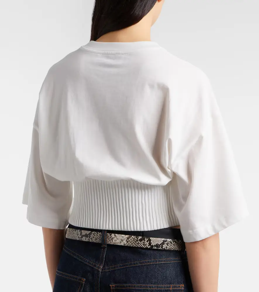 Sportmax Fosco cotton jersey top | Thumbnail 6 Sportmax Fosco cotton jersey top | Thumbnail 6