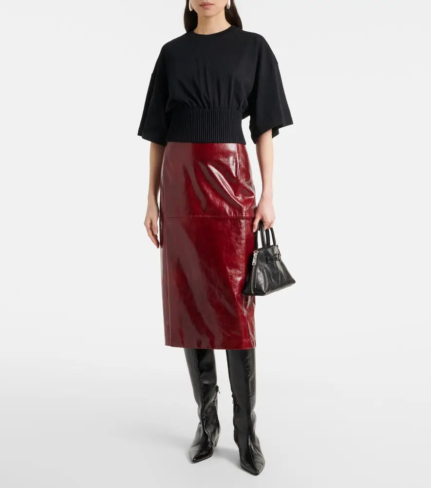 Sportmax Fosco cotton jersey top | Thumbnail 3