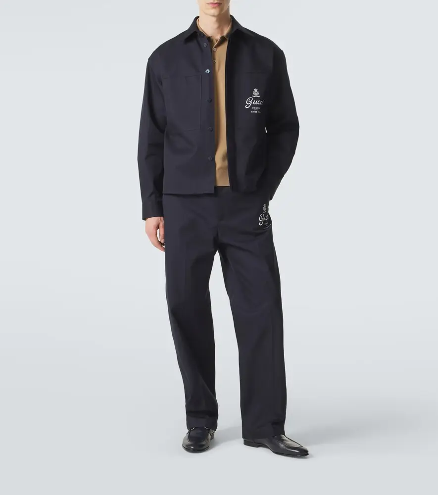 Gucci Logo cotton shirt | Thumbnail 5 Gucci Logo cotton shirt | Thumbnail 5