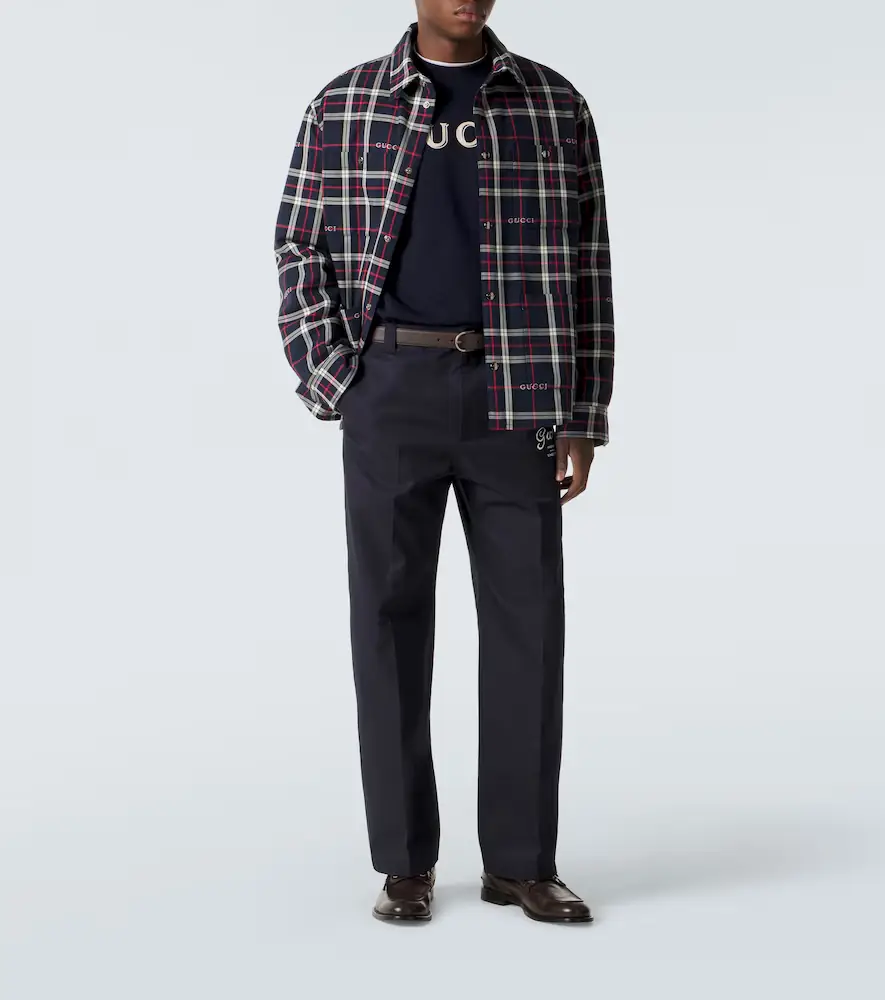 Gucci Logo cotton jersey sweatshirt | Thumbnail 5