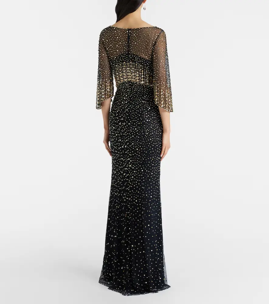 Jenny Packham Kiya embellished gown | Thumbnail 3
