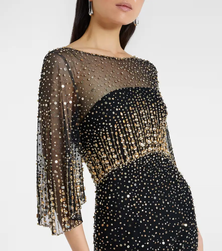 Jenny Packham Kiya embellished gown | Thumbnail 5