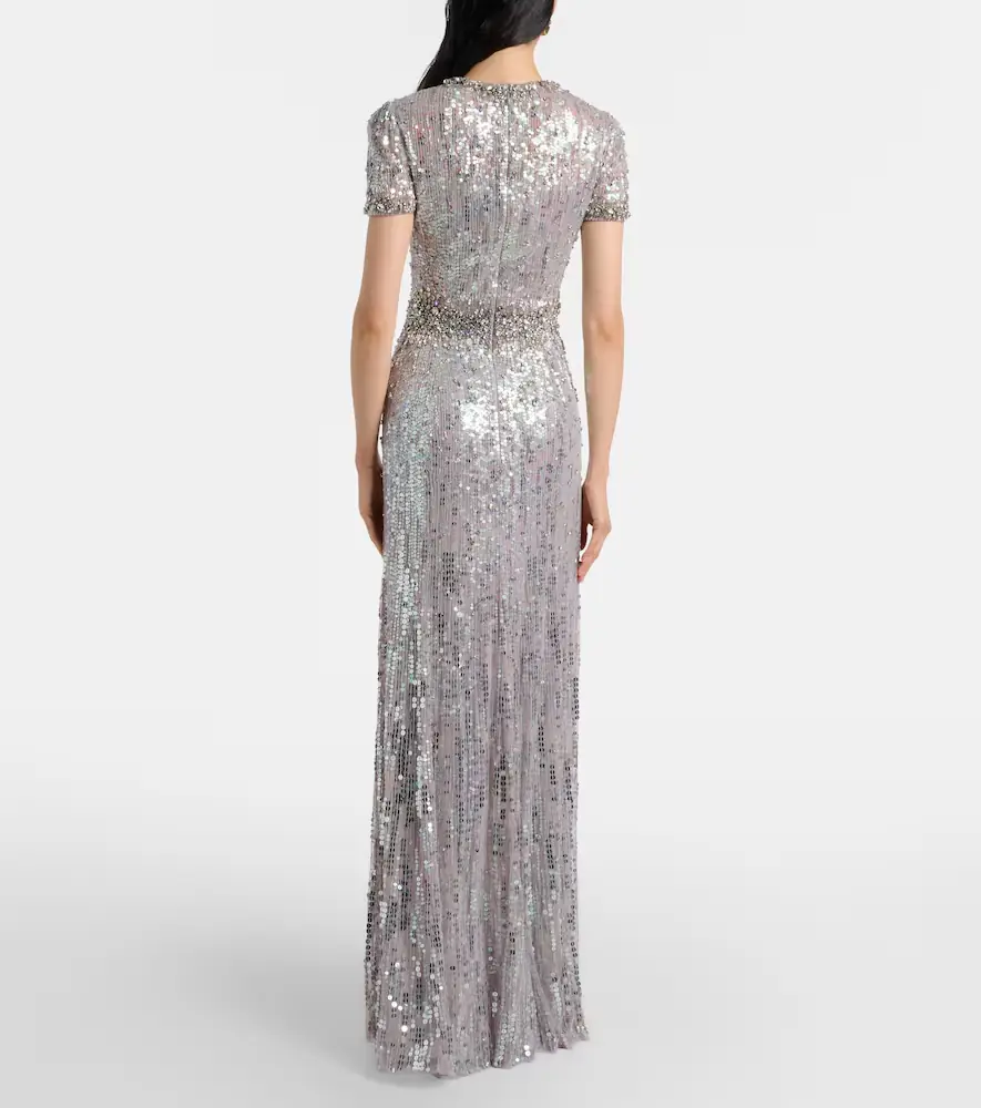 Jenny Packham Celeste embellished gown | Thumbnail 2