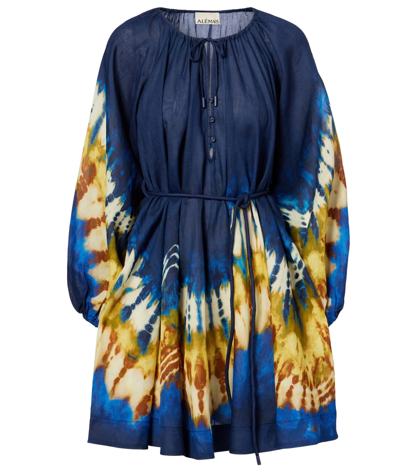 Martine printed ramie minidress Martine printed ramie minidress