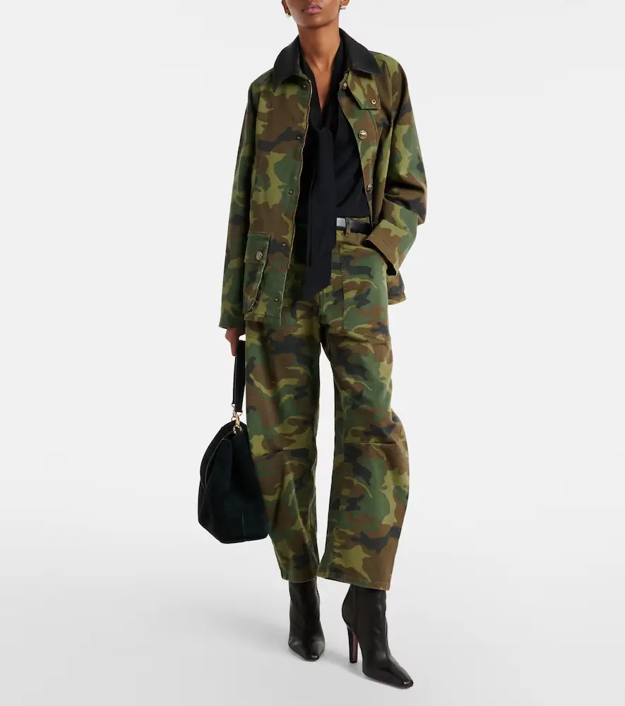 Nili Lotan Shon camouflage barrel-leg pants | Thumbnail 3 Nili Lotan Shon camouflage barrel-leg pants | Thumbnail 3