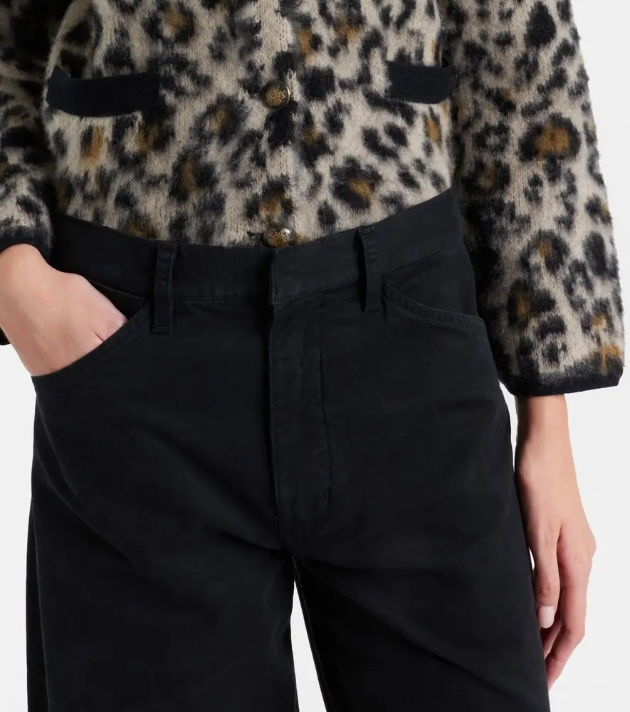 Nili Lotan Tribeca cotton twill barrel-leg pants | Thumbnail 5 Nili Lotan Tribeca cotton twill barrel-leg pants | Thumbnail 5