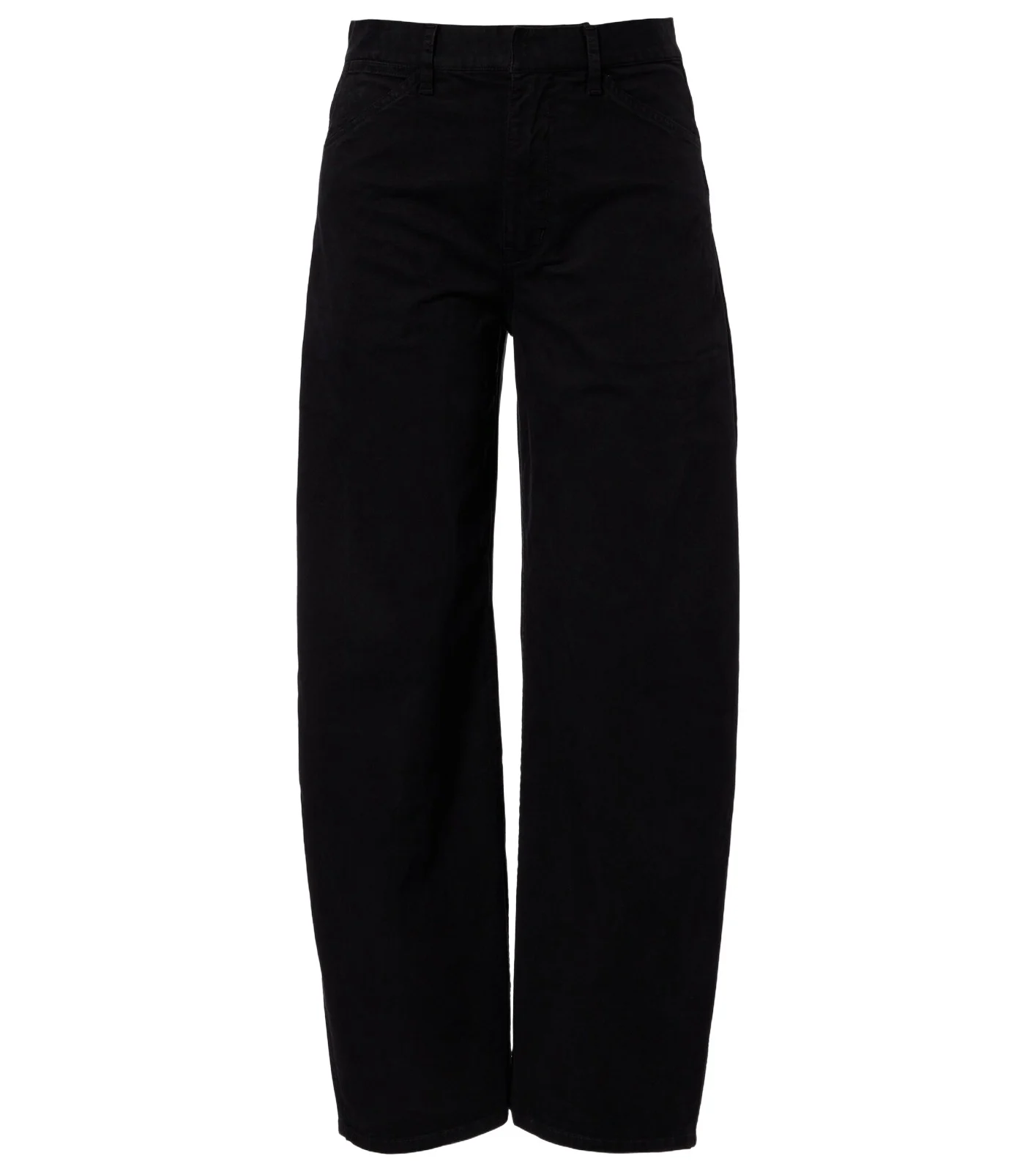 Tribeca cotton twill barrel-leg pants Tribeca cotton twill barrel-leg pants
