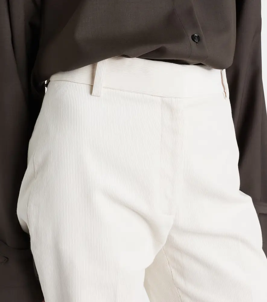 Nili Lotan Corette cotton corduroy straight pants | Thumbnail 5