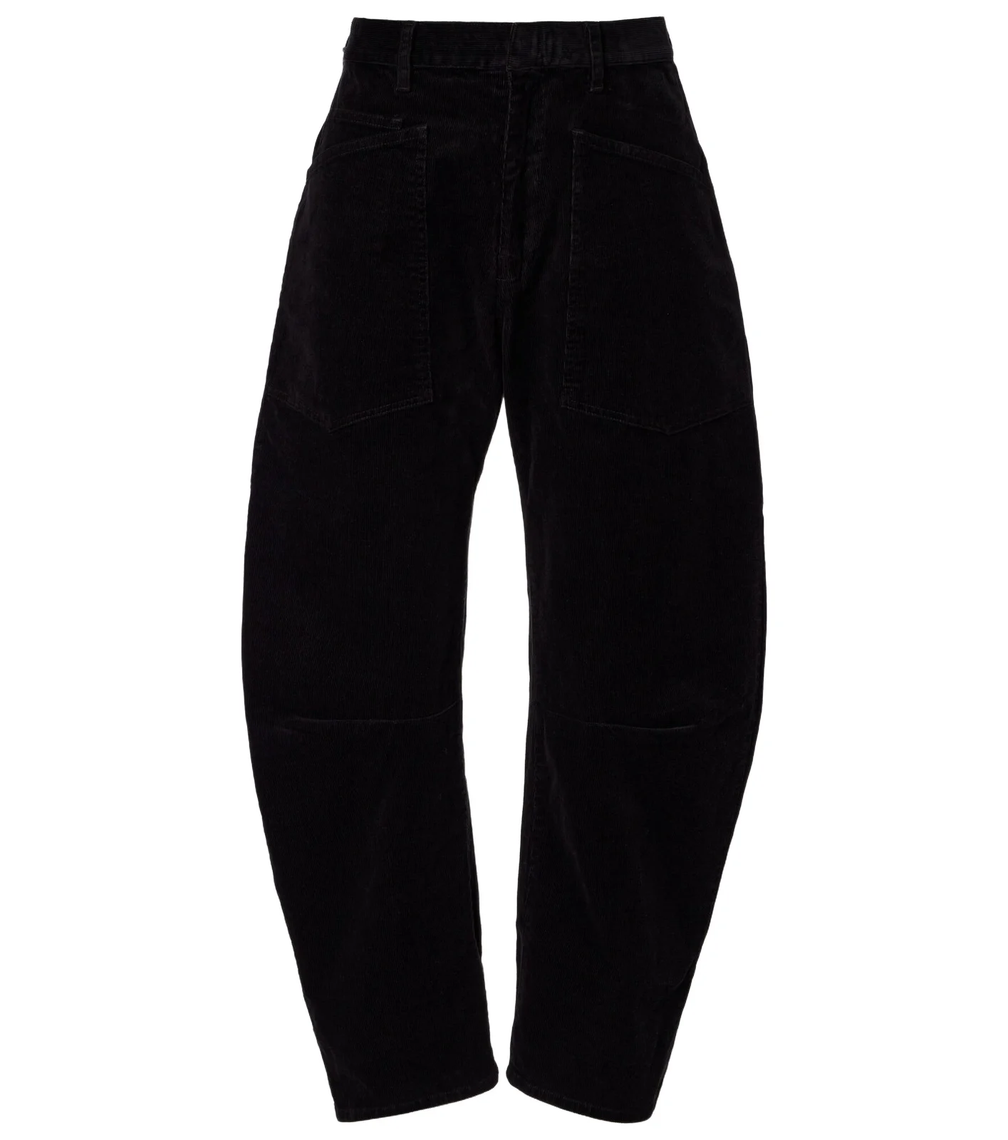 Shon cotton-blend barrel-leg pants Shon cotton-blend barrel-leg pants