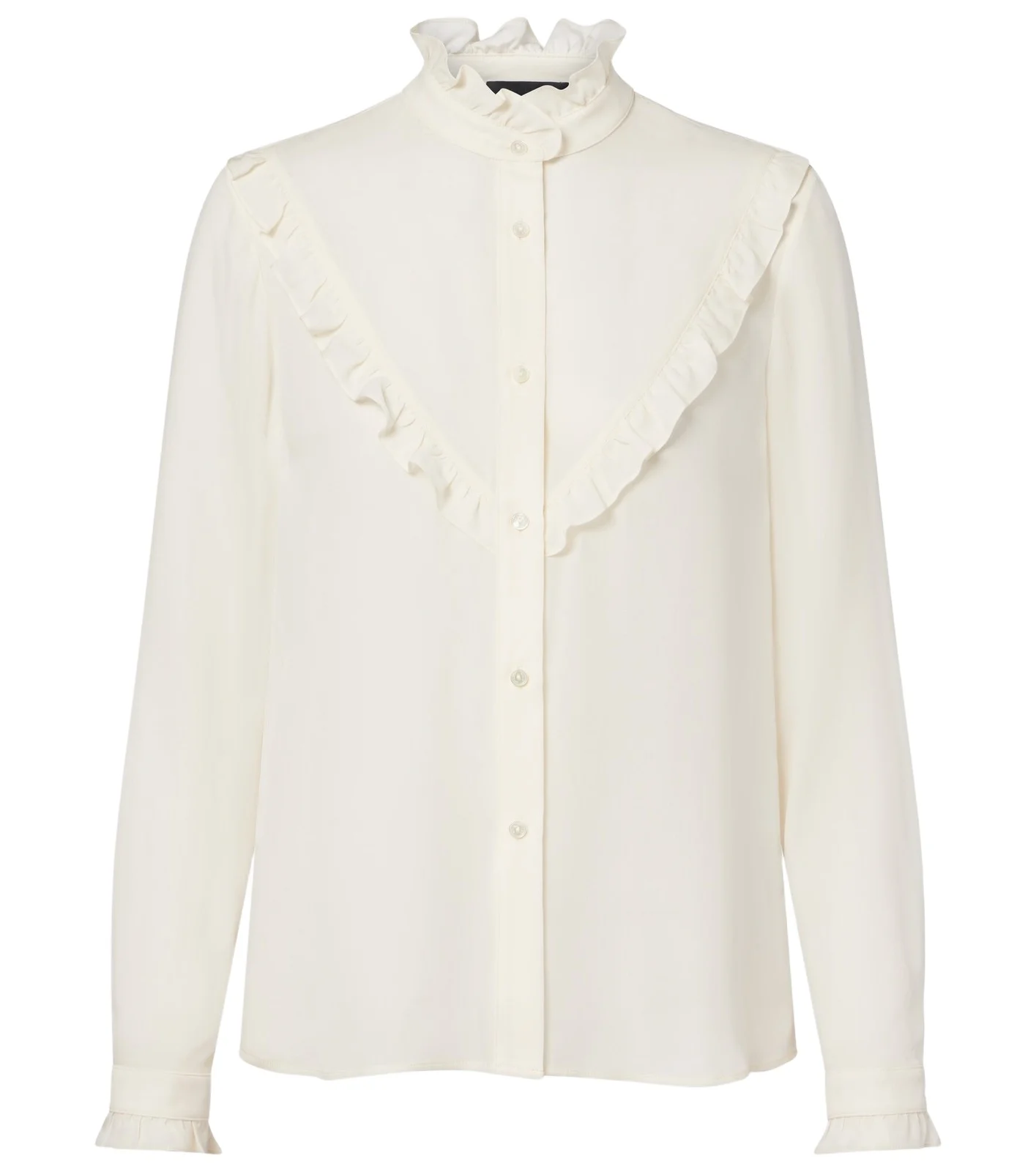 Marcela ruffled silk shirt Marcela ruffled silk shirt