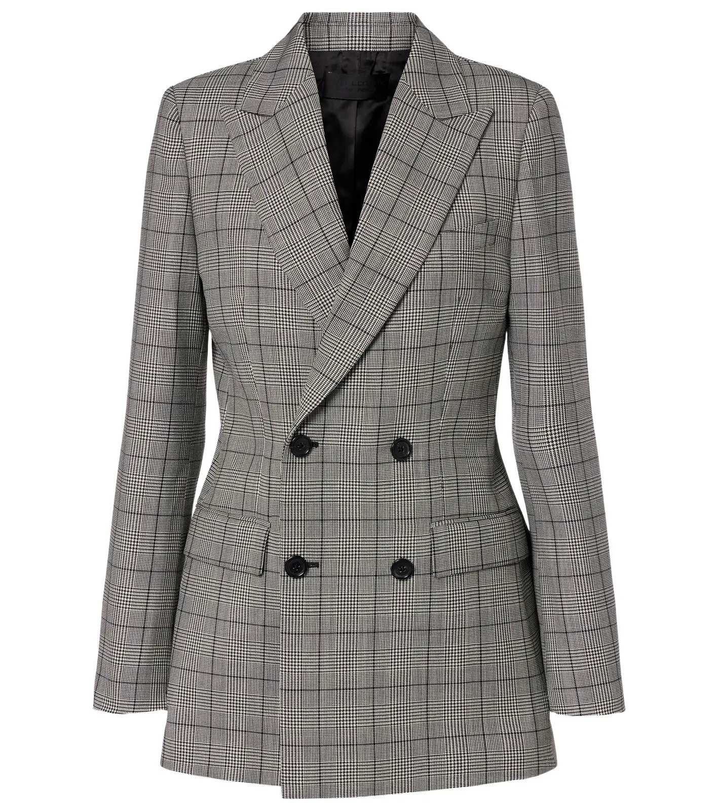 Weston plaid virgin wool blazer