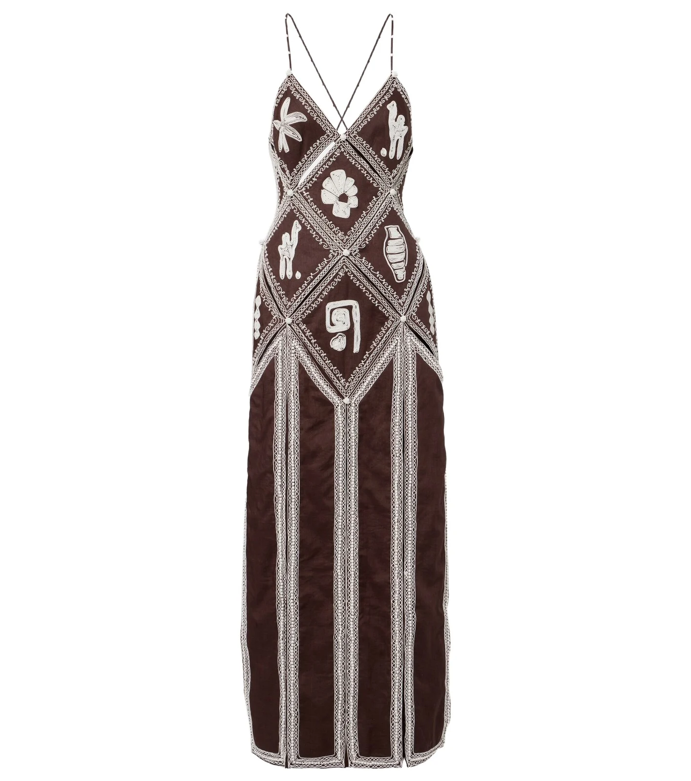 Alémais x Laurence Leenaert Leandra ramie maxi dress Alémais x Laurence Leenaert Leandra ramie maxi dress