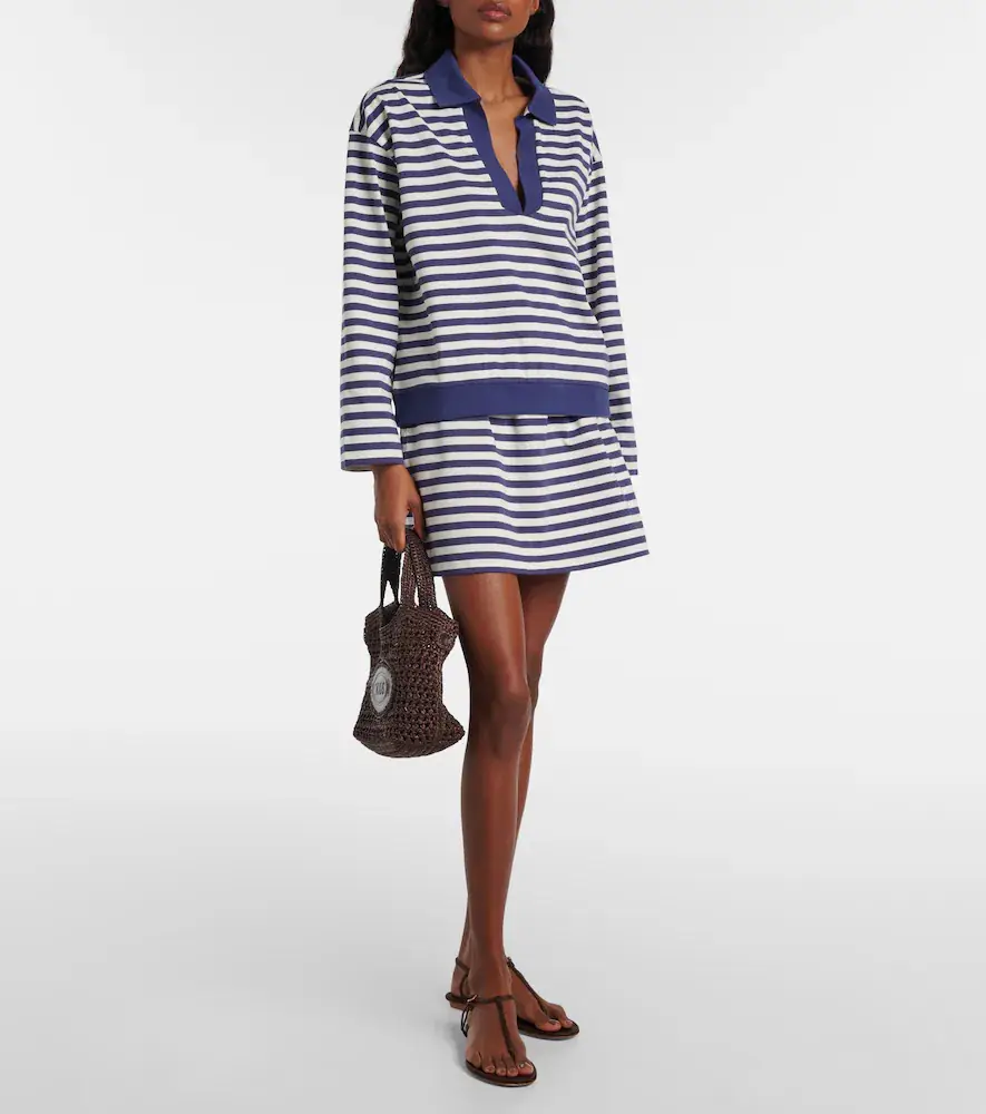 Posse Haisley striped cotton miniskirt | Thumbnail 3 Posse Haisley striped cotton miniskirt | Thumbnail 3
