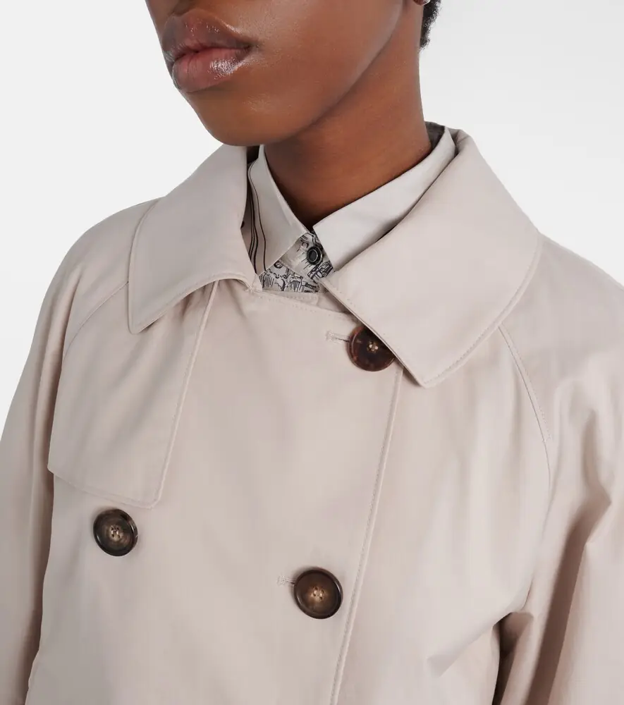 Max Mara The Cube Tesoro cotton-blend twill jacket | Thumbnail 2