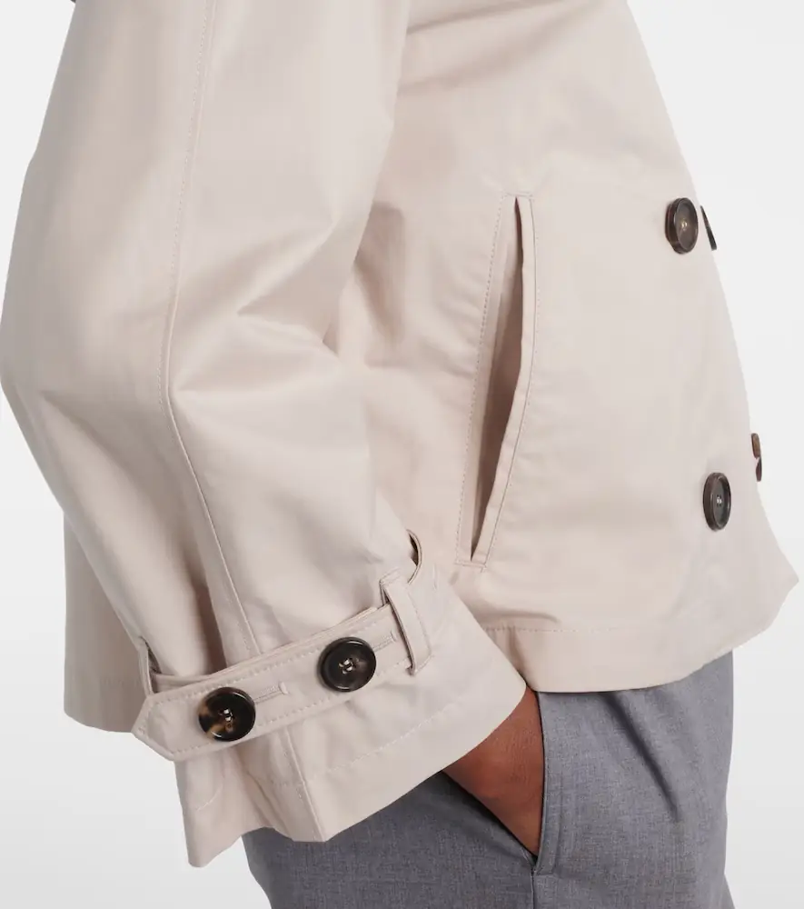 Max Mara The Cube Tesoro cotton-blend twill jacket | Thumbnail 4