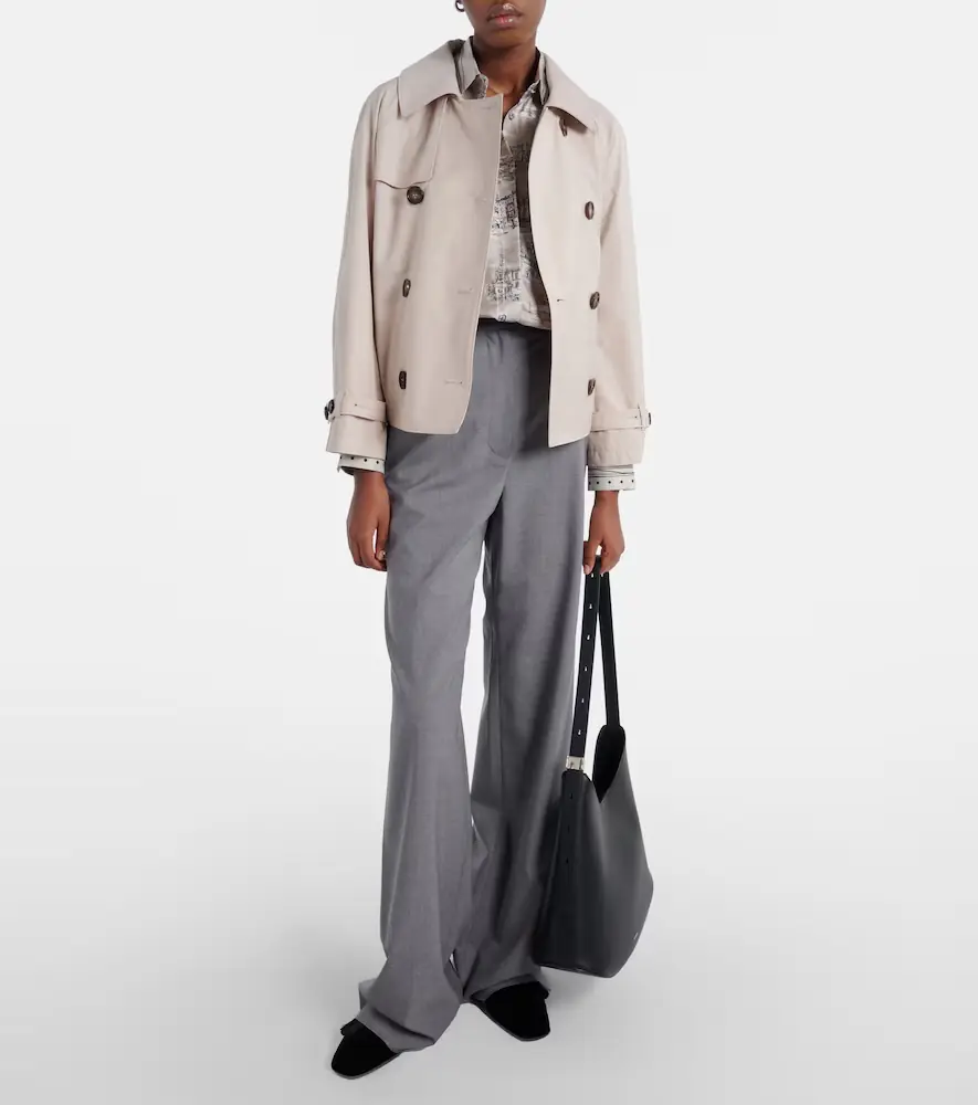 Max Mara The Cube Tesoro cotton-blend twill jacket | Thumbnail 5