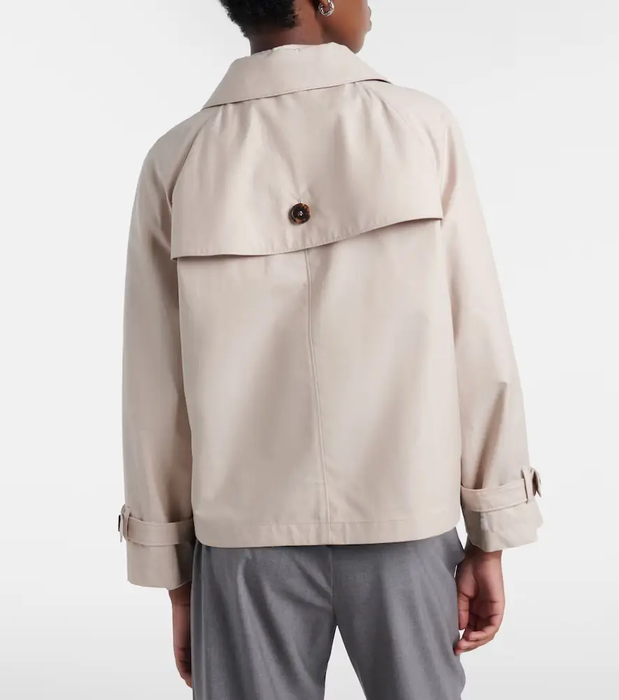 Max Mara The Cube Tesoro cotton-blend twill jacket | Thumbnail 6