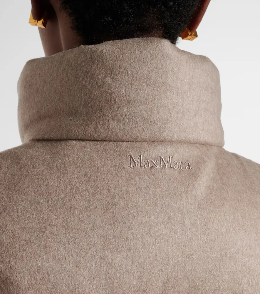 Max Mara Quilted cashmere down vest | Thumbnail 2