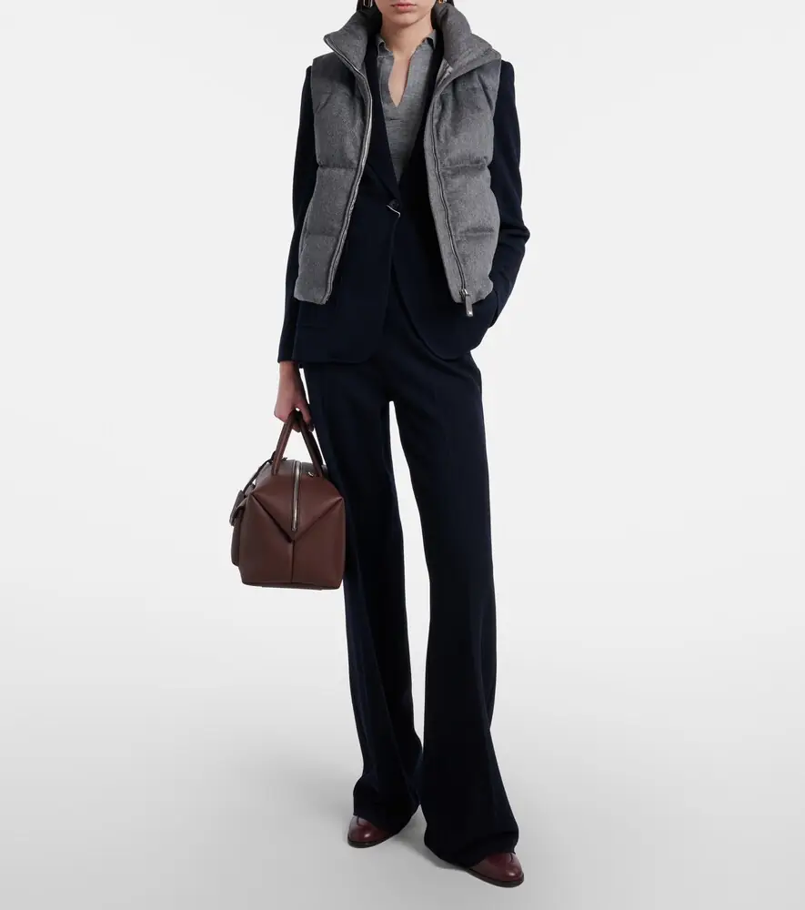 Max Mara The Cube Amoroso cashmere down vest | Thumbnail 3