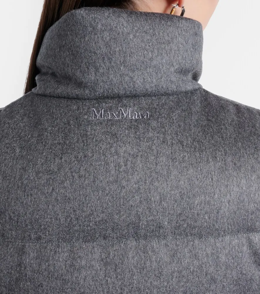 Max Mara The Cube Amoroso cashmere down vest | Thumbnail 6