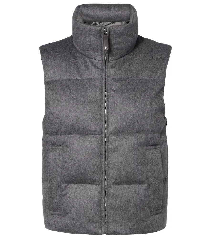 The Cube Amoroso cashmere down vest The Cube Amoroso cashmere down vest