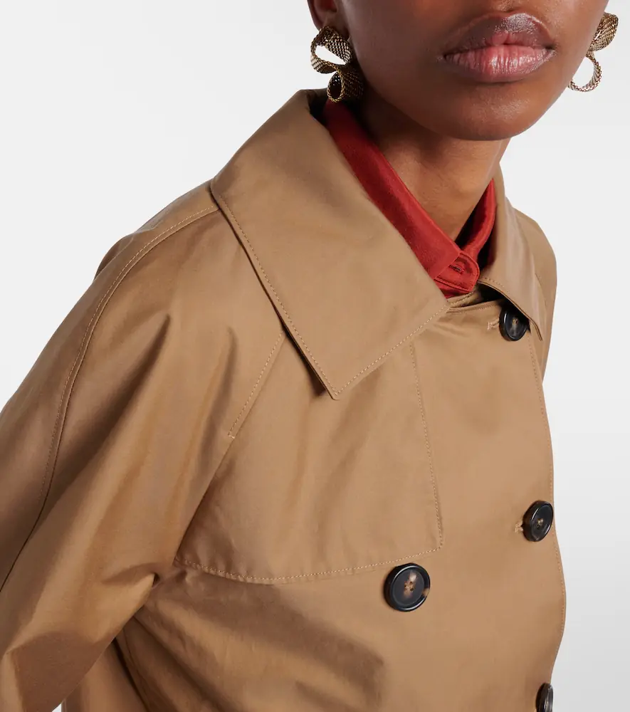 Max Mara The Cube Tesoro cotton-blend twill jacket | Thumbnail 2