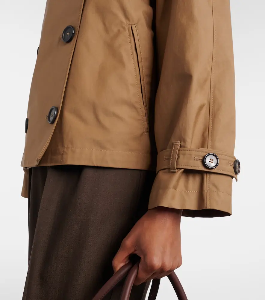Max Mara The Cube Tesoro cotton-blend twill jacket | Thumbnail 3