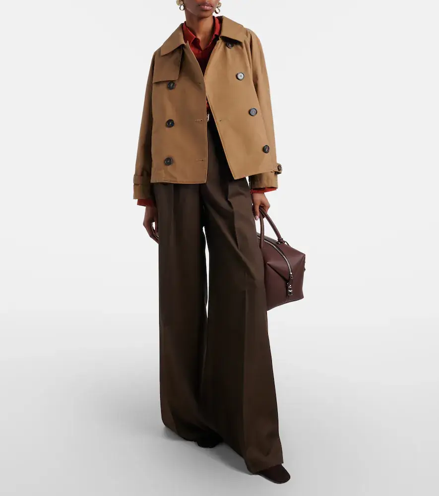 Max Mara The Cube Tesoro cotton-blend twill jacket | Thumbnail 5