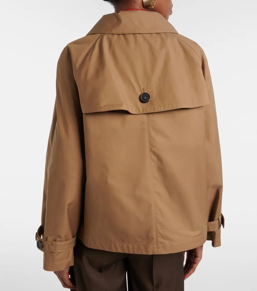 Max Mara The Cube Tesoro cotton-blend twill jacket | Thumbnail 6