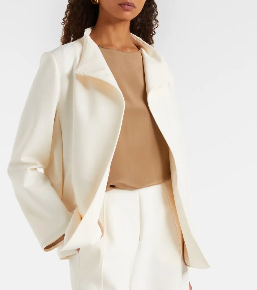 Max Mara Talamo belted jersey jacket | Thumbnail 2
