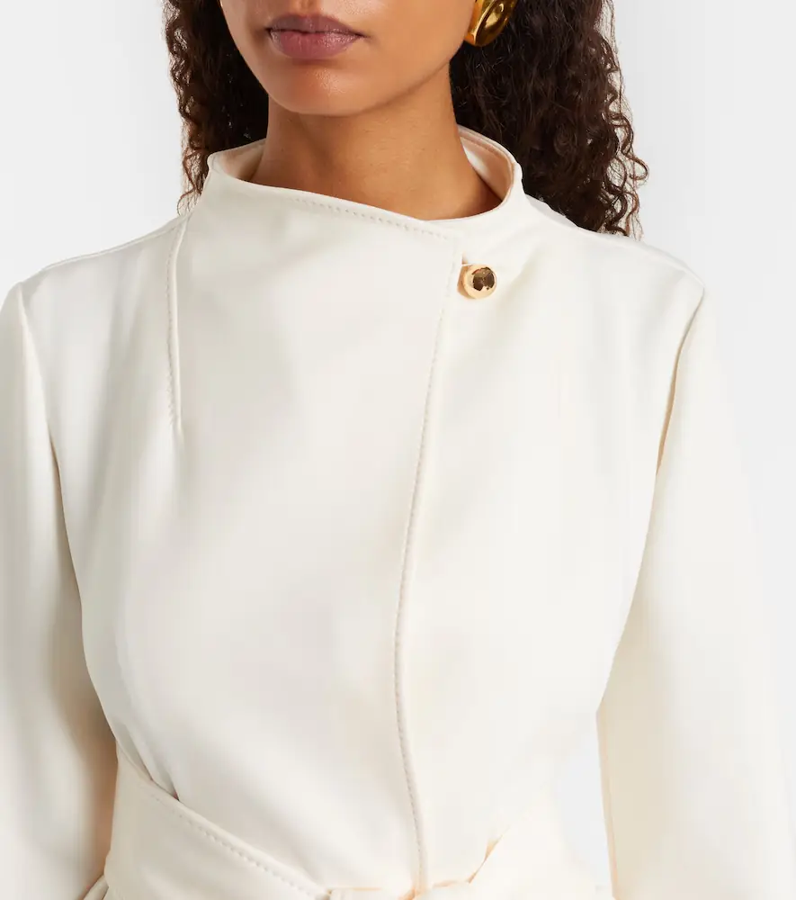 Max Mara Talamo belted jersey jacket | Thumbnail 4