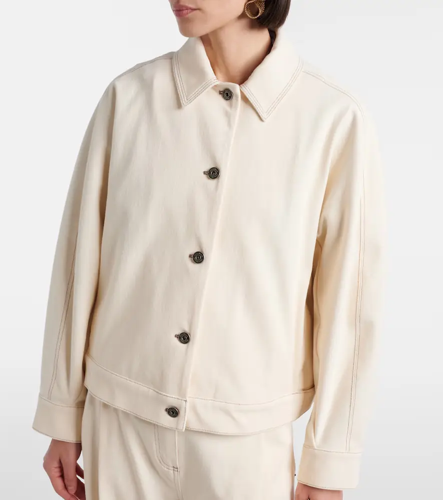 Max Mara Nettare denim jacket | Thumbnail 6 Max Mara Nettare denim jacket | Thumbnail 6