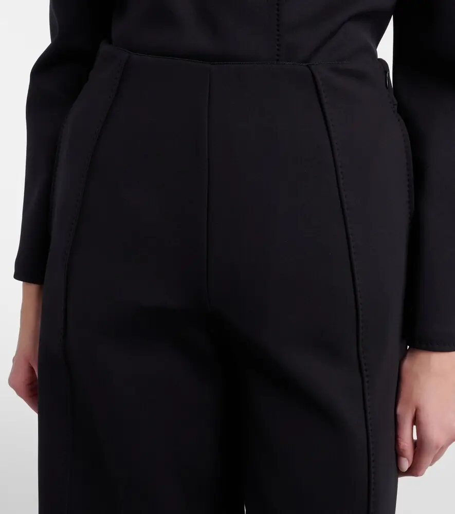 Max Mara Nigella jersey wide-leg pants | Thumbnail 4 Max Mara Nigella jersey wide-leg pants | Thumbnail 4