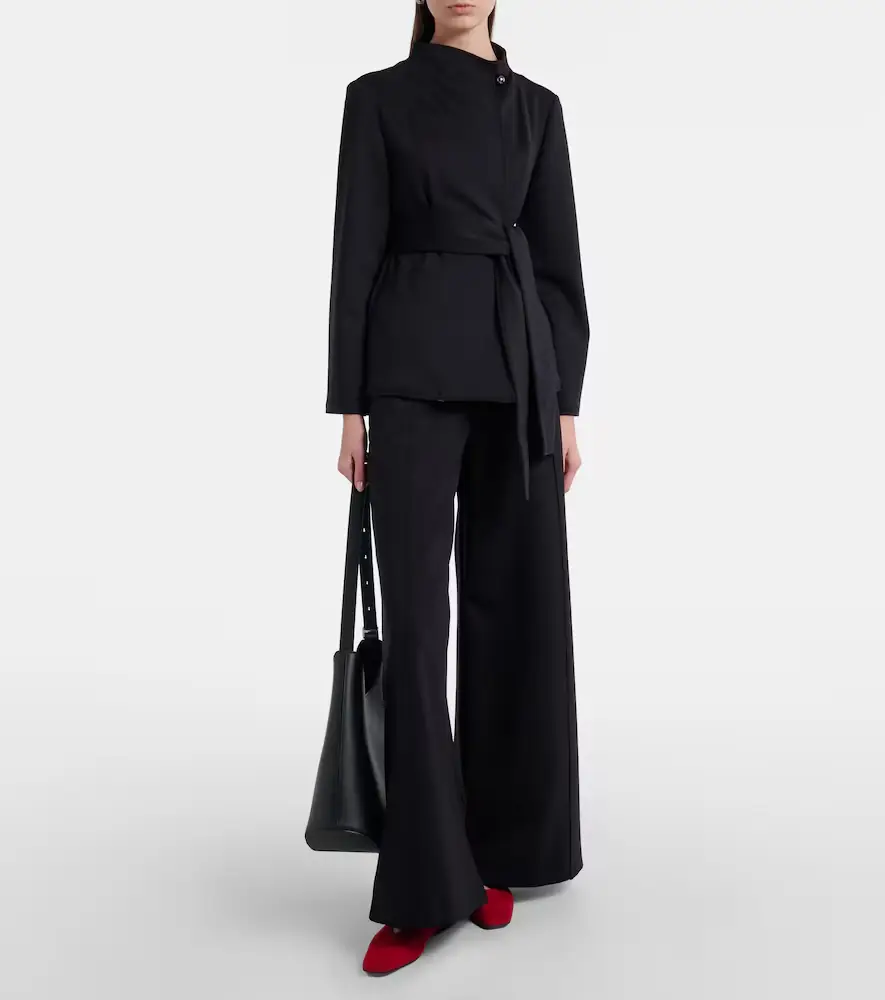 Max Mara Nigella jersey wide-leg pants | Thumbnail 6 Max Mara Nigella jersey wide-leg pants | Thumbnail 6