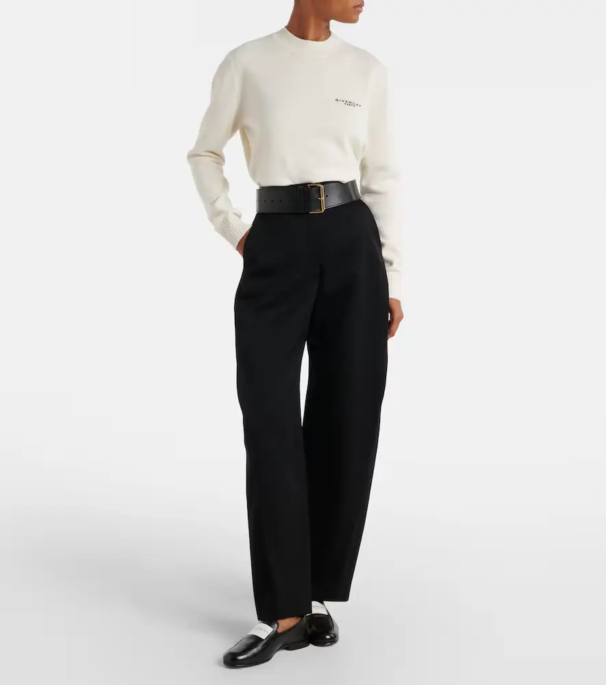 Givenchy Logo wool and cashmere sweater | Thumbnail 4