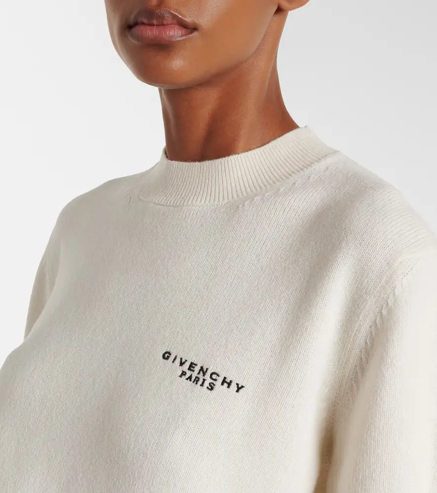 Givenchy Logo wool and cashmere sweater | Thumbnail 5