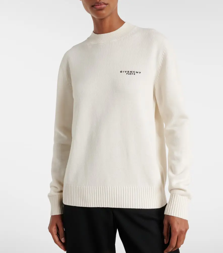 Givenchy Logo wool and cashmere sweater | Thumbnail 6