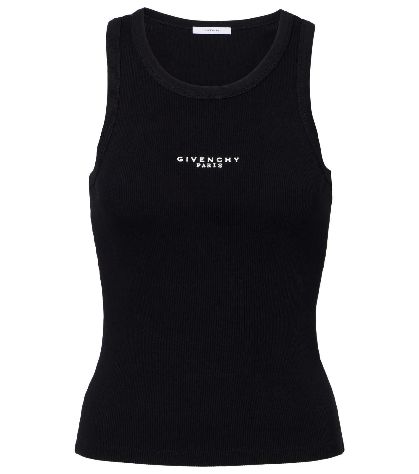Givenchy Paris logo cotton tank top