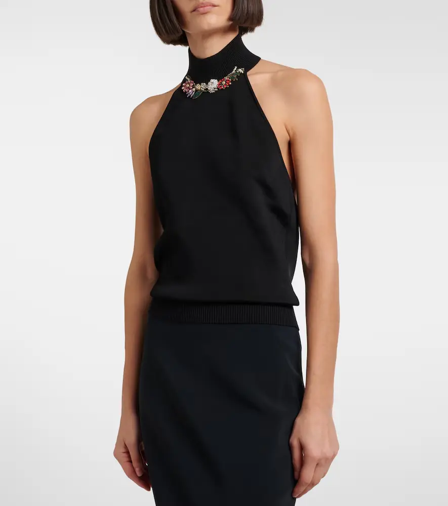 Givenchy Embellished halterneck top | Thumbnail 4 Givenchy Embellished halterneck top | Thumbnail 4