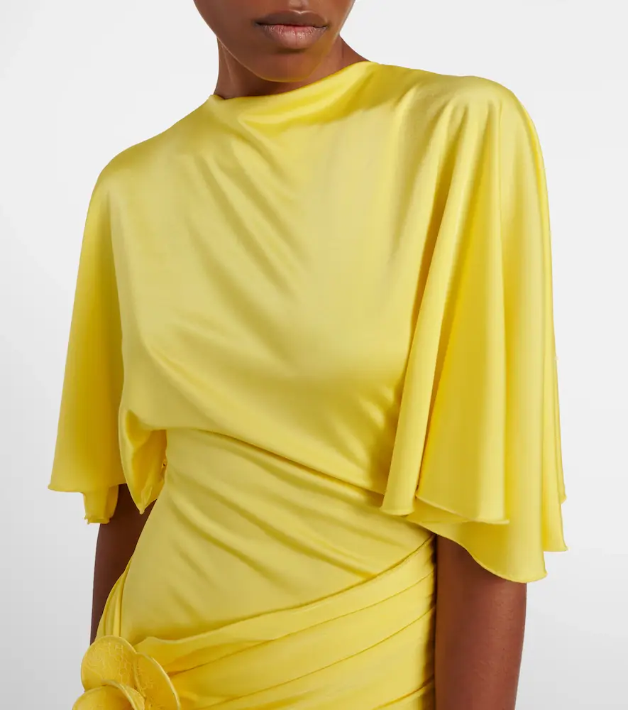 David Koma Floral-appliqué jersey cocktail dress | Thumbnail 6 David Koma Floral-appliqué jersey cocktail dress | Thumbnail 6