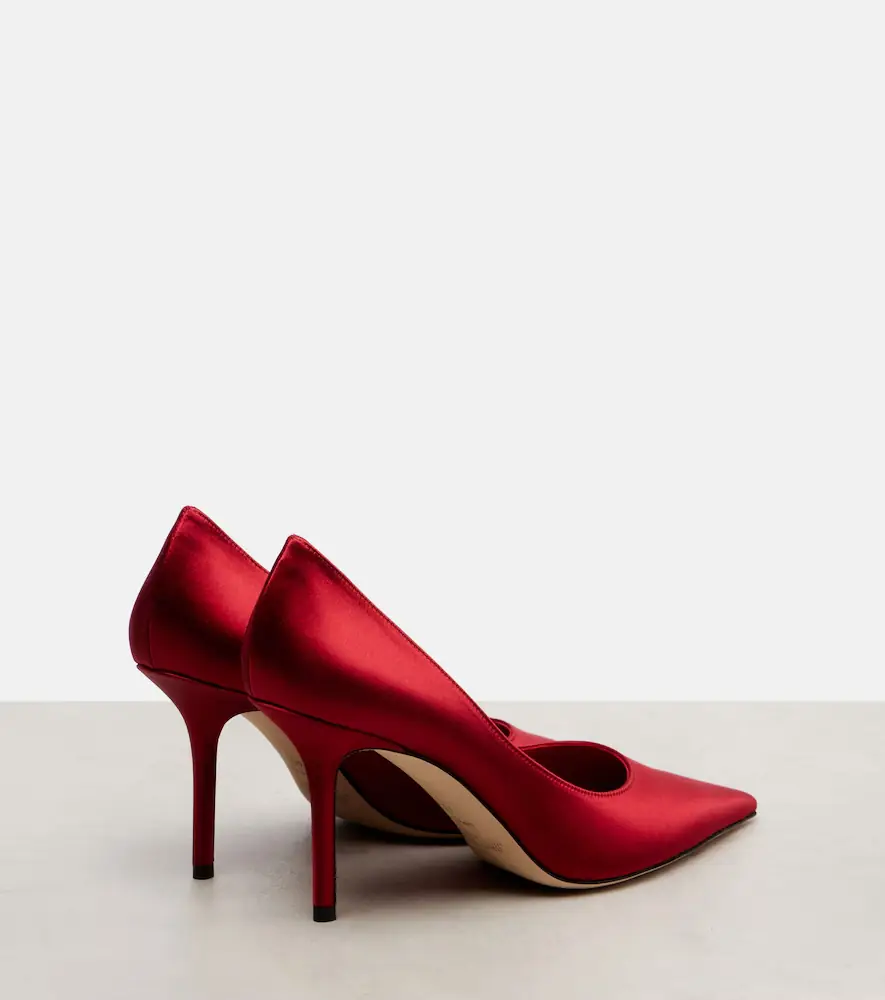 Jimmy Choo Love 85 satin pumps | Thumbnail 4